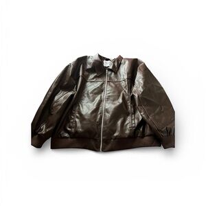 Princess Polly Brown Leather Jacket